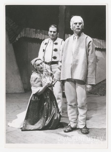 Margita Česányiová (Katrena), Štefan Hoza (Ondrej), František Zvarík (Štelina)
