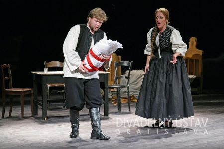 Michal Hýrošš (Ondrej), Mária Porubčinová (Katrena)