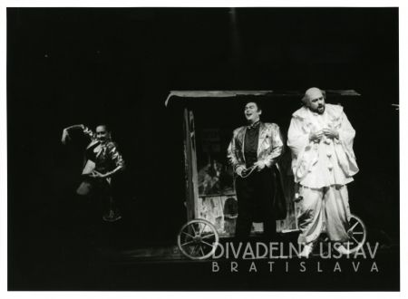 Irina Čierniková (Mefisto-sex), Peter Mikuláš (Mefisto), Miroslav Dvorský (Faust)
