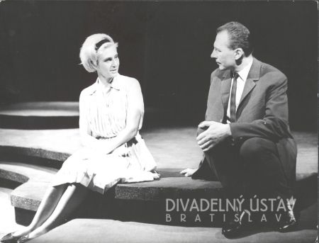 Viera Strnisková (Holga), Ladislav Chudík (Quentin)