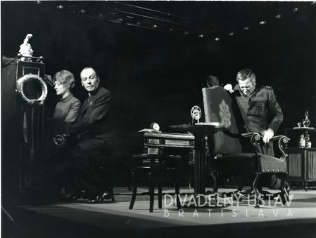 Klára Dubovicová (Alice), Tomáš Žilinčík (Kurt), Andrej Mojžiš (Edgar)