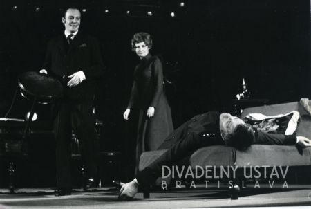 Tomáš Žilinčík (Kurt), Klára Dubovicová (Alice), Andrej Mojžiš (Edgar)