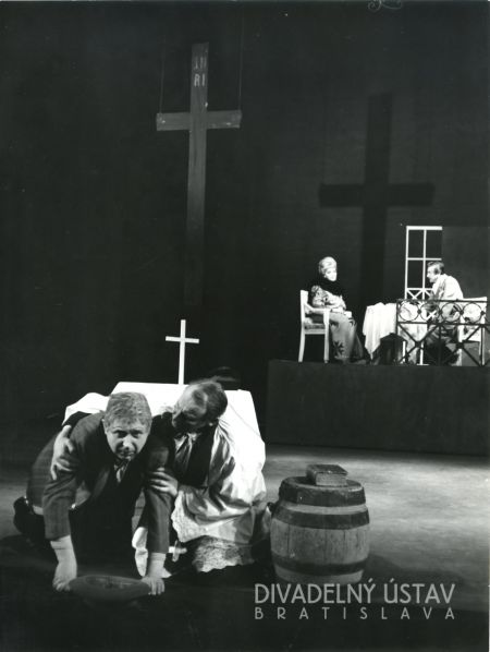 Ján Bzdúch (Ill), Ján Ondrejka (Farár), Naďa Kotršová (Klára Zachanasjanová), Zolo László (Jej manželia VII-IX)
