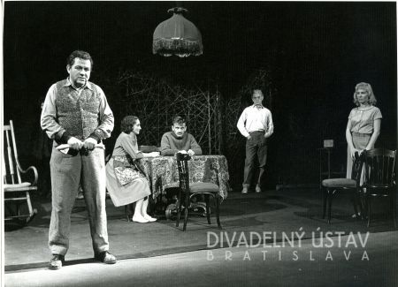 Viliam Záborský (Eddie), Mária Bancíková (Beatrice), Jozef Kroner (Marco), Karol Machata (Rodolpho), Mária Kráľovičová (Catherine)