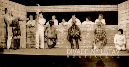 Anton Vaculík (Tartaglia),Soňa Dušová, Ľubomír Piktor, Ján Šávolt, Mária Šmíhlová, Štefan Píšša, Marta Nováková, Karol Zaremba (chór), Marta Sadecká (Angela)