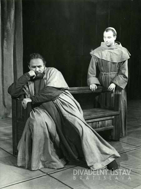 Viliam Záborský (Galileo Galilei), Anton Mrvečka (Malý mních)